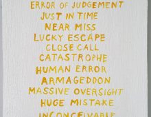 Unbelievable, Error of Judgement